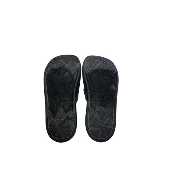 Chaco Chillos Kids Slide Sandals Black Kids Size 5 - Picture 11 of 11